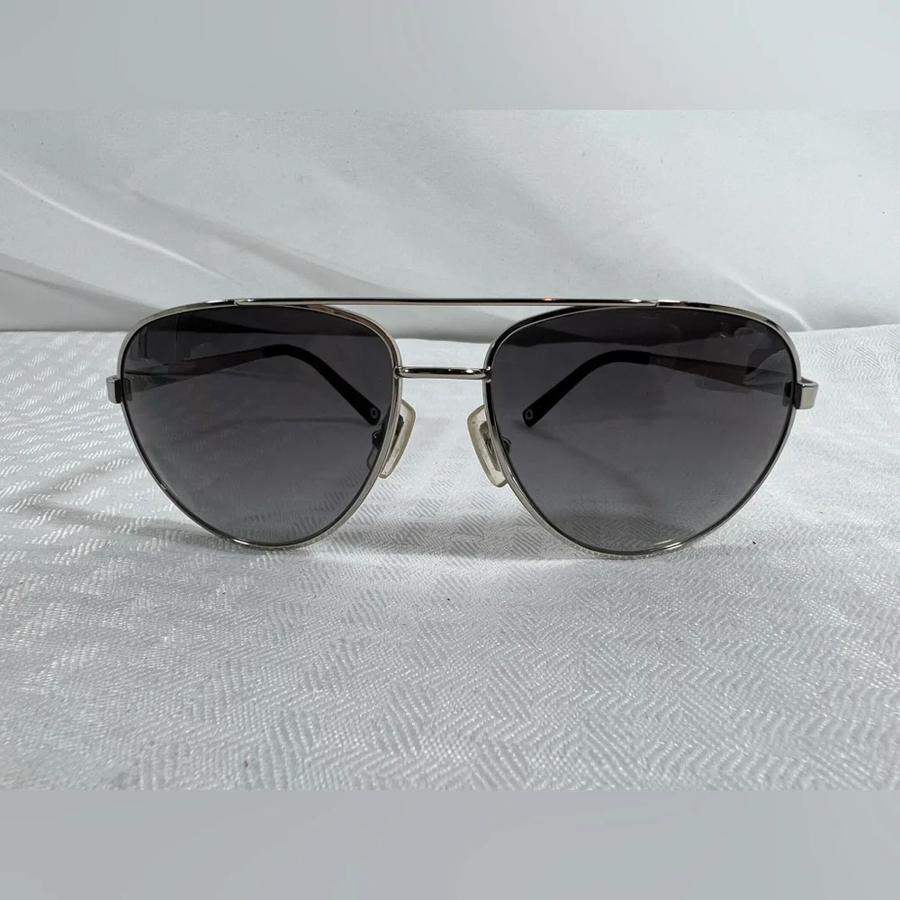 5023: Coach Lafayette S510 Chrome Aviator Sunglasses & Case